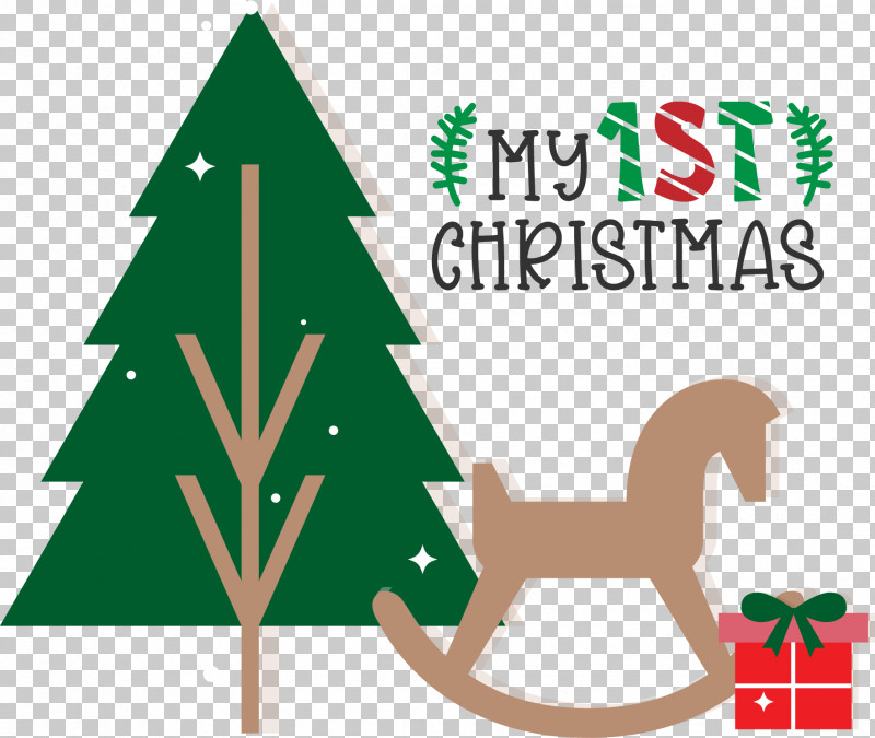 My 1st Christmas Merry Christmas PNG, Clipart, Bauble, Christmas Day, Christmas Tree, Conifers, Fir Free PNG Download