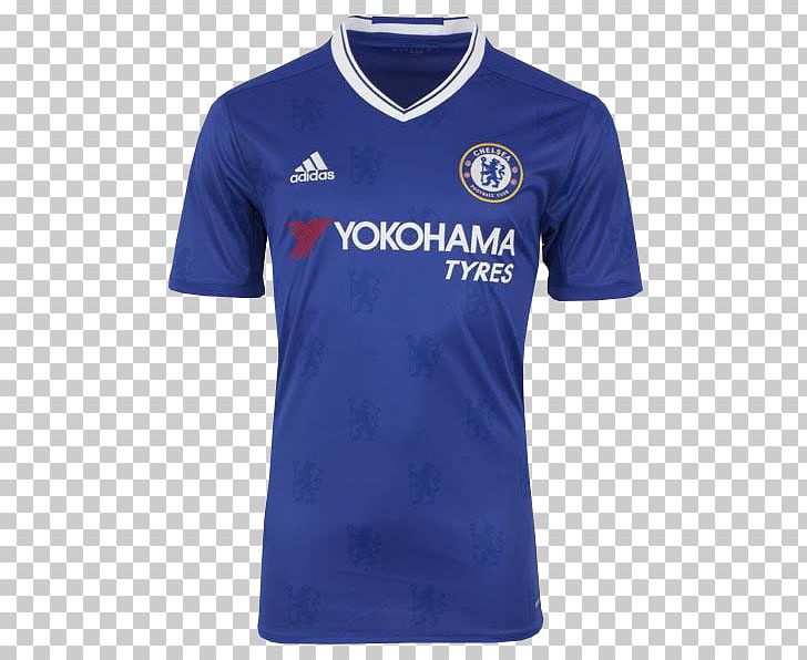 Chelsea F.C. T-shirt 2016–17 Premier League UEFA Champions League Jersey PNG, Clipart, Active Shirt, Adidas, Blue, Brand, Chelsea F.c. Free PNG Download