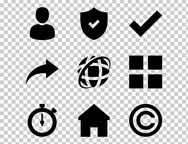 Computer Icons PNG, Clipart, Area, Black, Black And White, Brand, Circle Free PNG Download