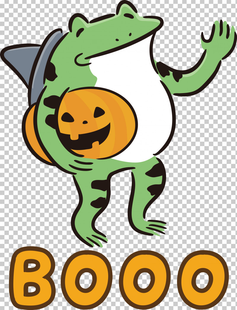 Booo Happy Halloween PNG, Clipart, 2019, Booo, Frogs, Happy Halloween, Line Free PNG Download