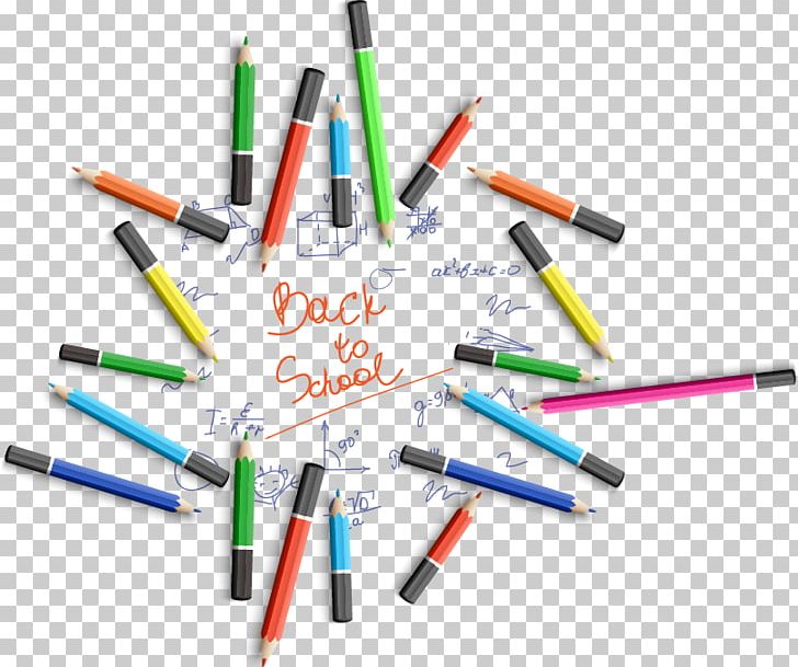 Paper School Pencil PNG, Clipart, Background Vector, Back To School, Colored Pencil, Color Pencil, Creative Background Free PNG Download