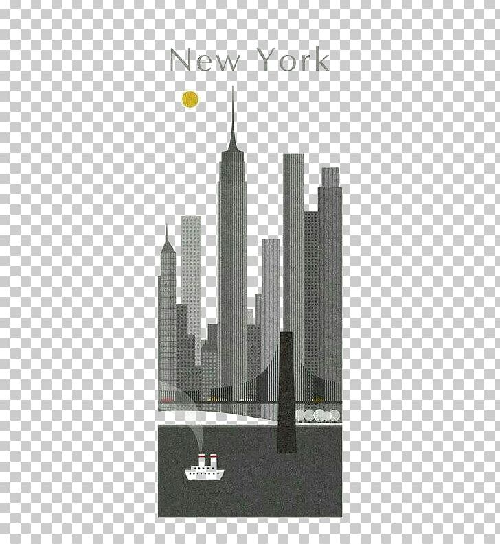 New York City Graphic Design Illustration PNG, Clipart, Behance, Brand, Building, Cartoon, City Free PNG Download