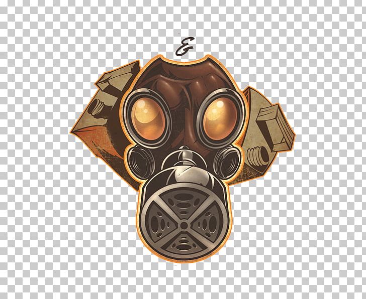 gas mask cartoon
