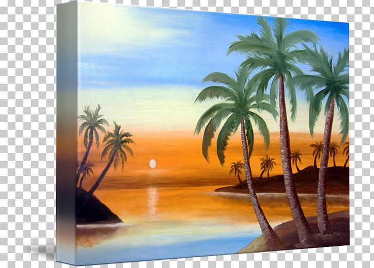 Caribbean Painting Arecaceae Tropics Vacation PNG, Clipart, Arecaceae, Arecales, Art, Calm, Caribbean Free PNG Download