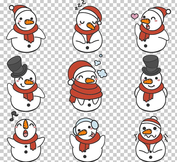 Snowman Drawing Scarf PNG, Clipart, Beak, Bird, Christmas Snowman, Cute, Cute Animal Free PNG Download