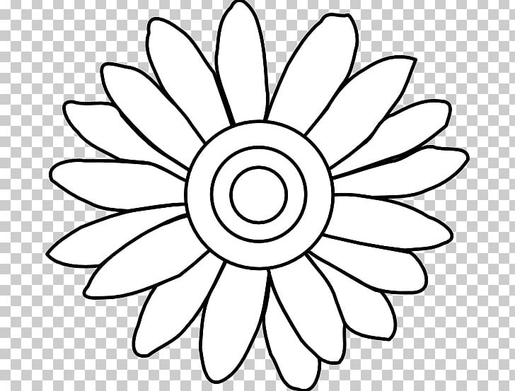 Flower Drawing Common Daisy PNG, Clipart, Black And White, Circle, Color, Coloring Book, Common Daisy Free PNG Download