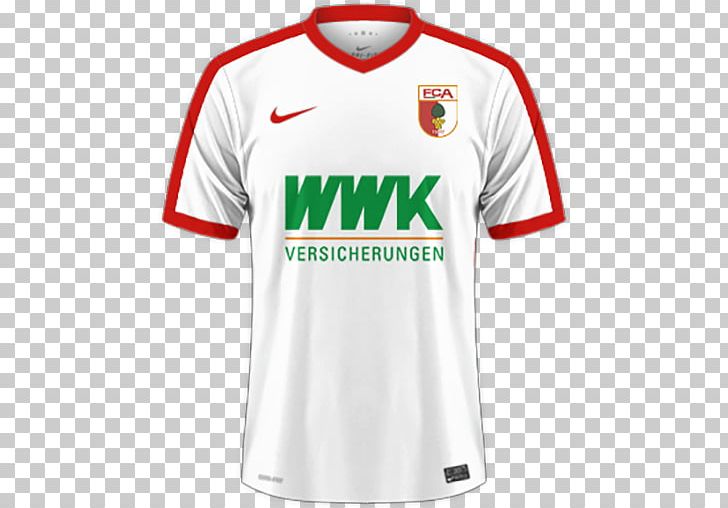 Sports Fan Jersey Bundesliga Football FC Augsburg Dream League Soccer PNG, Clipart, Active Shirt, Area, Brand, Bundesliga, Clothing Free PNG Download