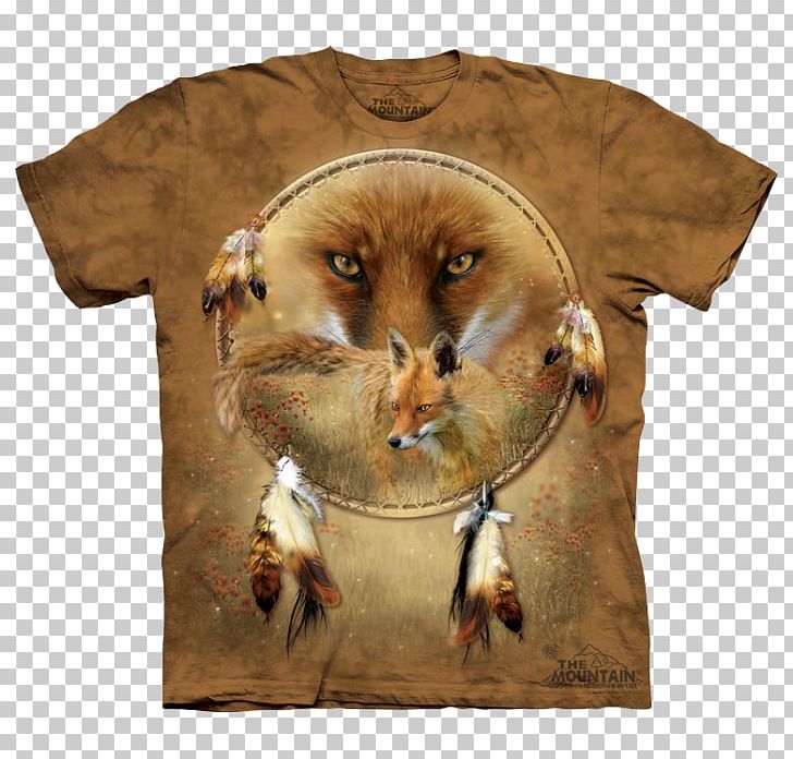 Dreamcatcher T-shirt Native Americans In The United States Gray Wolf Indigenous Peoples Of The Americas PNG, Clipart, Animaltotem, Carnivoran, Dream, Dreamcatcher, Fox Free PNG Download
