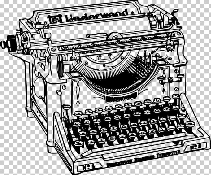Paper Royal Typewriter Company Drawing PNG, Clipart, Black And White, Drawing, E Remington And Sons, Machine, Miscellaneous Free PNG Download