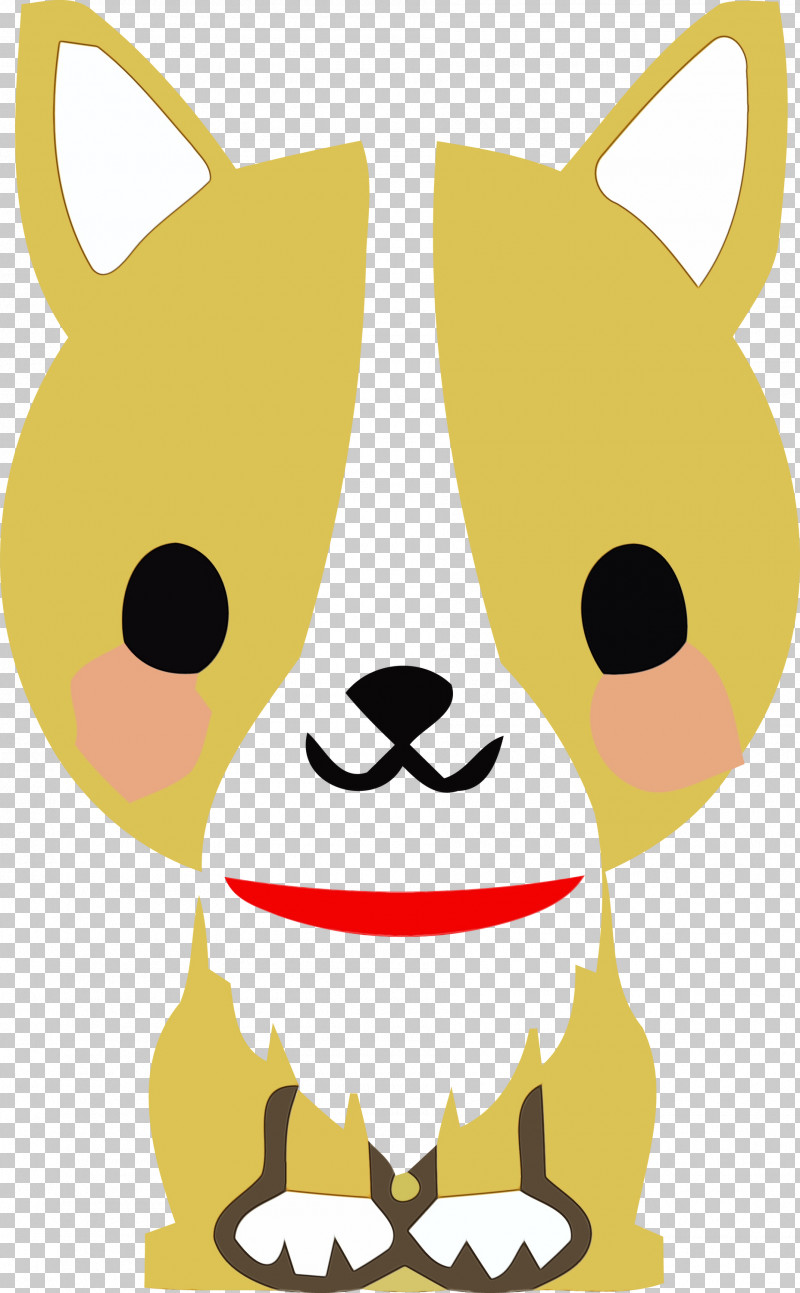 Cartoon Snout Head Yellow Line PNG, Clipart, Cartoon, Head, Line, Paint, Snout Free PNG Download