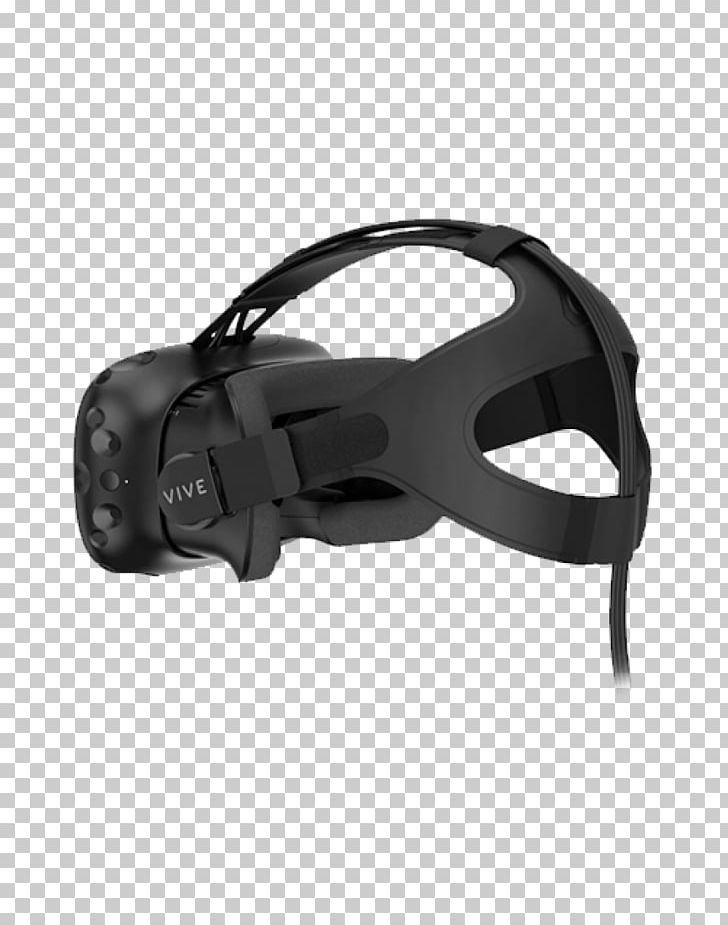 HTC Vive Wireless Virtual Reality Oculus Rift Headset PNG, Clipart, Black, Bluetooth, Fashion Accessory, Game Controllers, Hardware Free PNG Download
