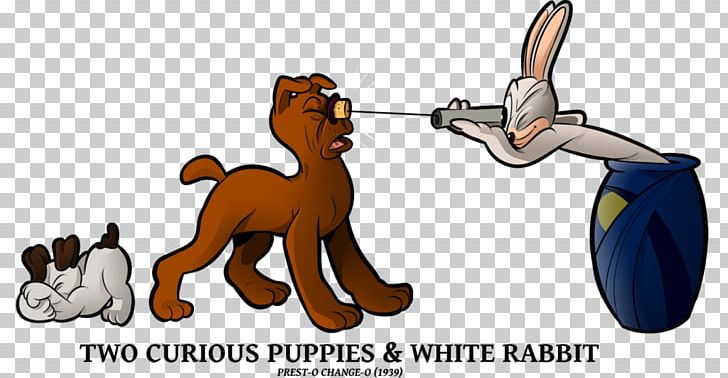 Dog Puppy Bugs Bunny Looney Tunes Merrie Melodies PNG, Clipart, Animal, Animal Figure, Animals, Big Cats, Bugs Bunny Free PNG Download