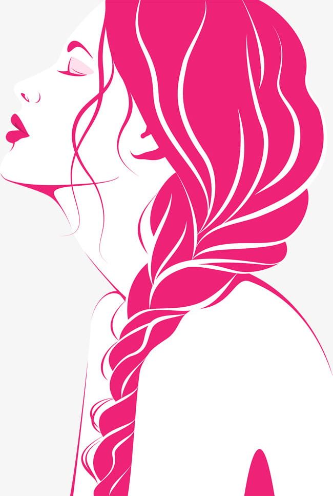 Illustration Girl Hairstyle PNG, Clipart, Drawing, Girl Clipart, Girls, Hair,  Hair Hair Free PNG Download