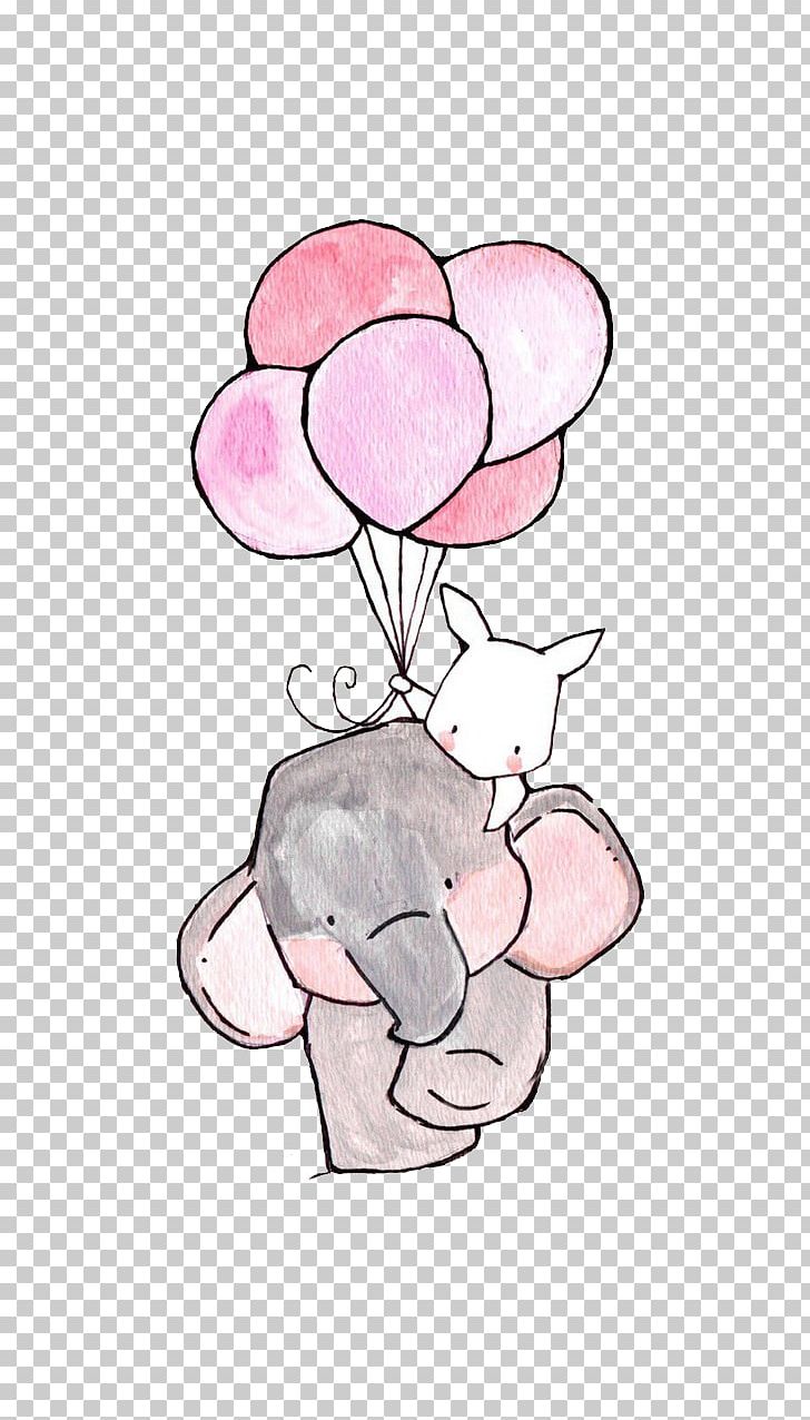 IPhone 5 Drawing Elephant PNG, Clipart, Art, Balloon, Balloon Cartoon, Balloons, Cartoon Free PNG Download