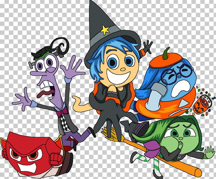 Pixar YouTube Halloween Iron-on Sadness PNG, Clipart, Art, Artwork, Cartoon, Disgust, Fiction Free PNG Download