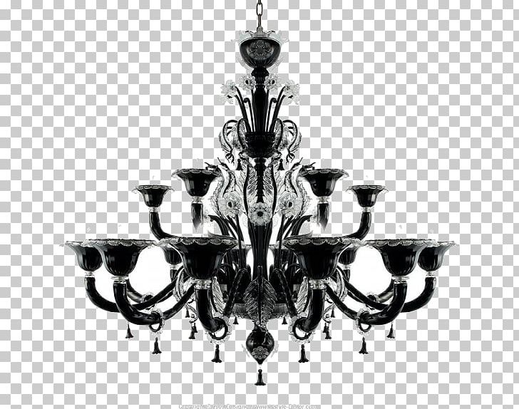 Murano Glass Chandelier Light Fixture PNG, Clipart, Black And White, Candle, Ceiling Fixture, Chandelier, Couture Draft Free PNG Download