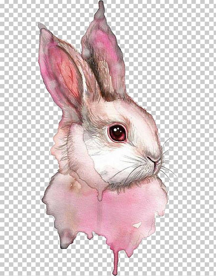 Watercolor Painting Rabbit Drawing PNG, Clipart, Animals, Art, Bunny, Bunny Rabbit, Domestic Rabbit Free PNG Download