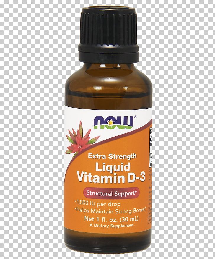 NOW Foods Liquid Vitamin D3 Extra Strength Cholecalciferol International Unit PNG, Clipart, Bone, Cholecalciferol, Flavor, Food, Health Free PNG Download