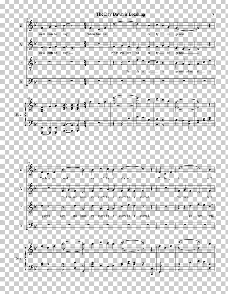 Sheet Music Choir SATB Composer PNG, Clipart, Angle, Area, Ballad Of Michael Mcglue, Black And White, Choir Free PNG Download