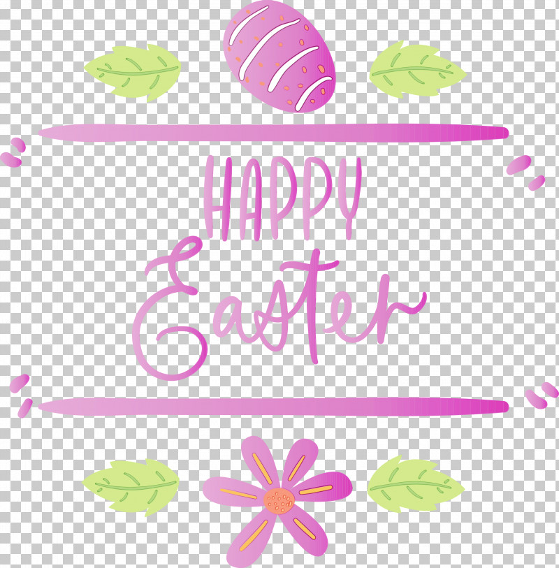 Text Pink Font Line Logo PNG, Clipart, Easter Day, Easter Sunday, Happy Easter, Line, Logo Free PNG Download