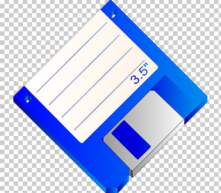 Floppy Disk Disk Storage Computer Icons Hard Drives PNG, Clipart, Angle, Blank Media, Blue, Bluray Disc, Brand Free PNG Download