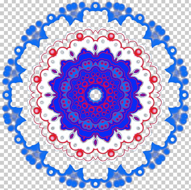 Mandala Blue Circle Pattern PNG, Clipart, Area, Blue, Circle, Geometric Shape, Line Free PNG Download