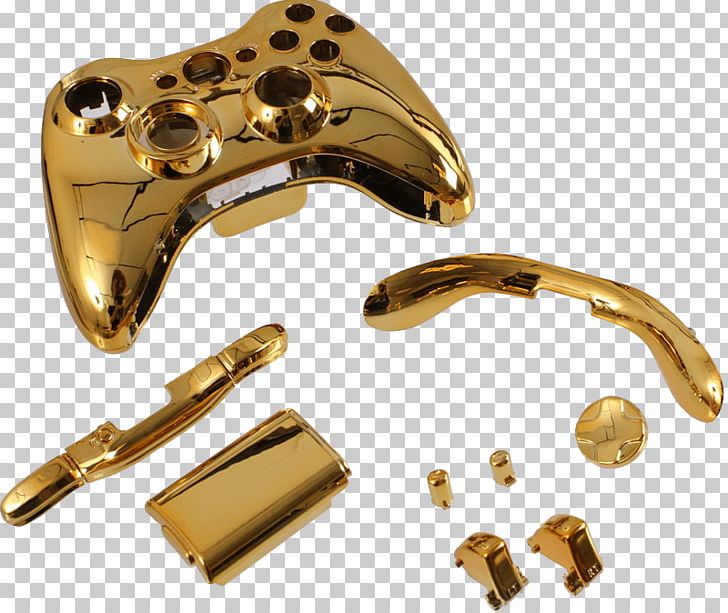 Xbox 360 Controller Xbox One Controller Xbox 360 S PNG, Clipart, Accessoire, Body Jewelry, Brass, Electronics, Game Controllers Free PNG Download