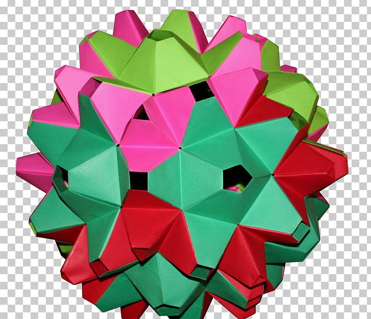 Origami Paper STX GLB.1800 UTIL. GR EUR Symmetry PNG, Clipart, Art Paper, Construction, Dodecahedron, Green, Icosahedron Free PNG Download