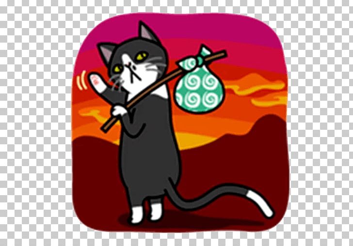 Cat Sticker Telegram LINE Meow PNG, Clipart, Advertising, Animals, Carnivoran, Cartoon, Cat Free PNG Download