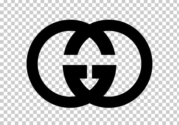 Gucci Logo Fashion Desktop Brand PNG, Clipart, Area, Armani, Black And White, Brand, Circle Free PNG Download