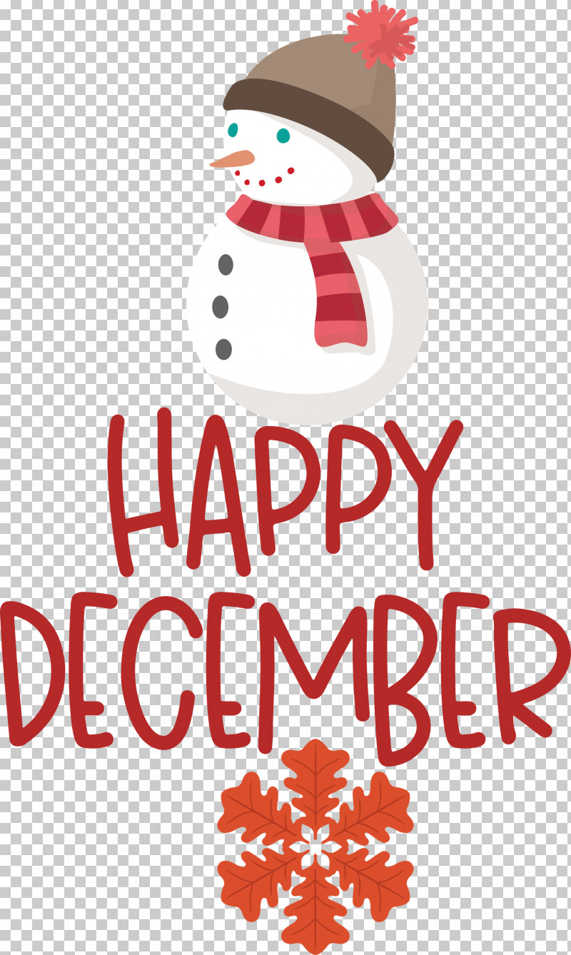 Happy December December PNG, Clipart, Christmas Day, Christmas Ornament, Christmas Ornament M, Christmas Tree, December Free PNG Download