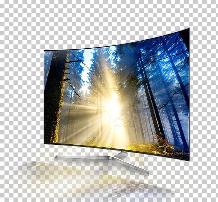 Samsung KS8000T Smart TV Ultra-high-definition Television 4K Resolution PNG, Clipart, 4k Resolution, Computer Monitor, Computer Wallpaper, Curved, Display Advertising Free PNG Download
