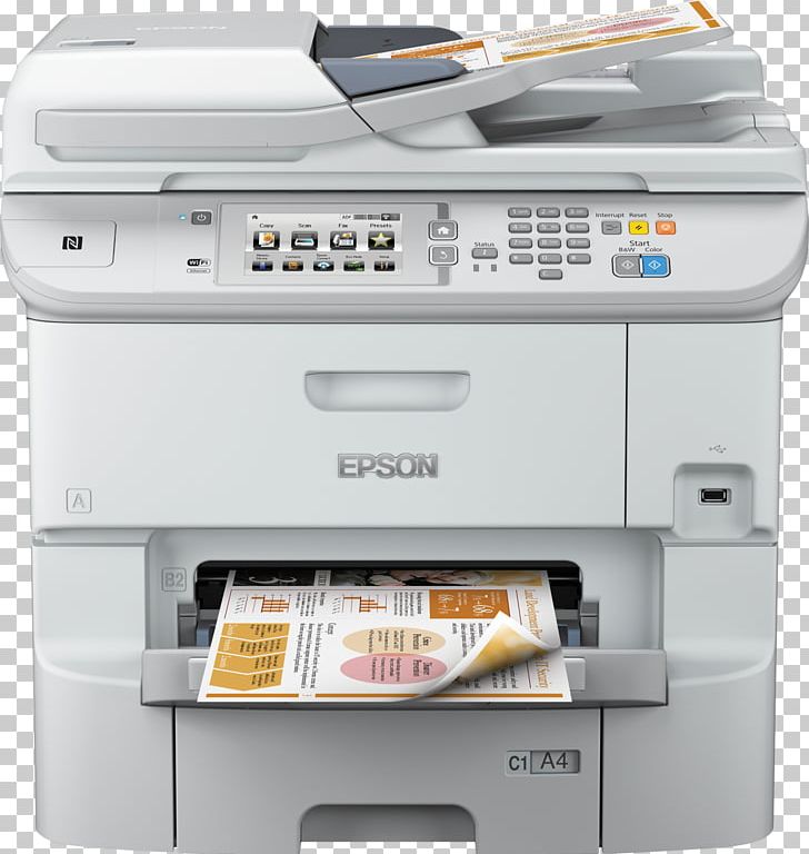 Epson WorkForce Pro WF-6590DTWFC Epson WorkForce Pro WF-6590D2TWFC Colour Ink-jet PNG, Clipart, Electronic Device, Epson, Image Scanner, Ink Cartridge, Inkjet Printing Free PNG Download