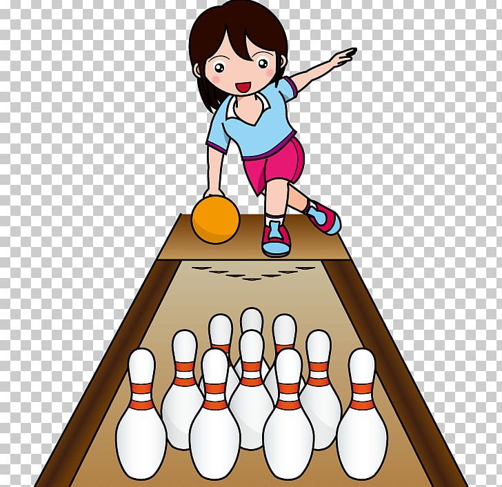 kids bowling clip art