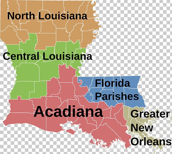 Florida Parishes Acadiana Map Cultural Region North Louisiana PNG, Clipart, Acadiana, Area, Cultural Region, Culture, Encyclopedia Free PNG Download