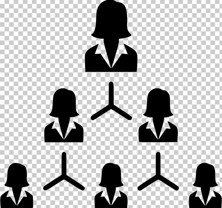 Hierarchical Organization Computer Icons PNG, Clipart, Black, Black And White, Brand, Business, Business Woman Free PNG Download