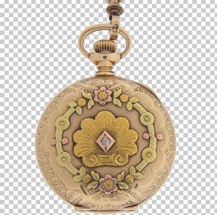 Locket Elgin National Watch Company Pocket Watch PNG, Clipart, 14 K, Accessories, Antique, Brass, Brooch Free PNG Download