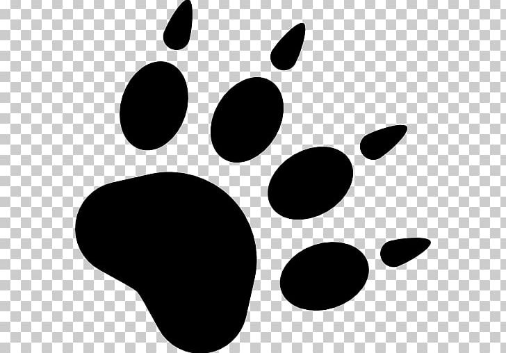 Cat Dog Paw Computer Icons PNG, Clipart, Animals, Black, Black And White, Cat, Circle Free PNG Download