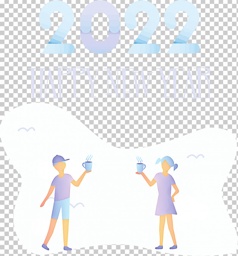 2022 New Year 2022 Happy New Year 2022 PNG, Clipart, Behavior, Cartoon, Character, Happiness, Hm Free PNG Download