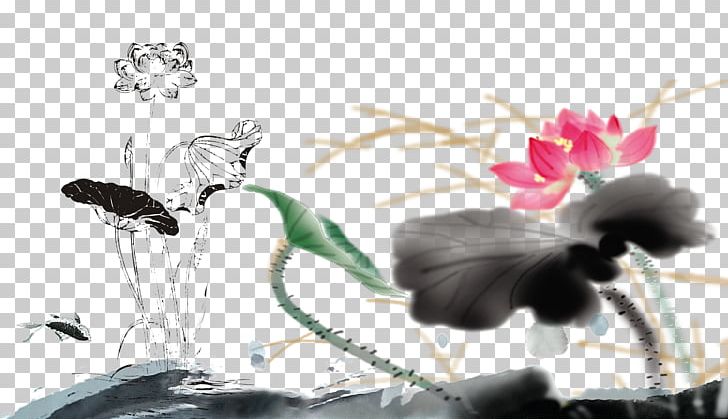 Heyexiang Budaya Tionghoa Nelumbo Nucifera Chinese Painting PNG, Clipart, Budaya Tionghoa, China, Chinese, Chinese Border, Chinese Lantern Free PNG Download