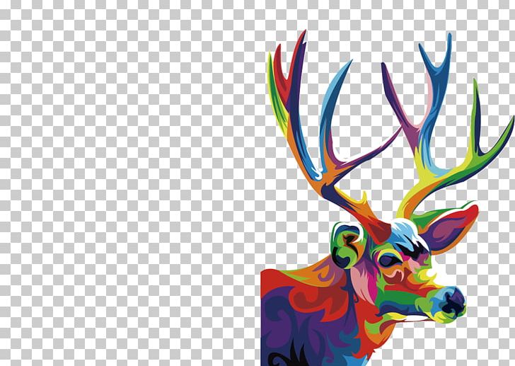 Reindeer T-shirt Online Shopping PNG, Clipart, Animals, Antler, Bright, Cartoon, Christmas Deer Free PNG Download