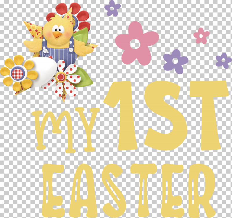 Happy Easter Day My 1st Easter PNG, Clipart, Basket, Christian Art, Christmas Day, Easter Basket, Easter Bunny Free PNG Download