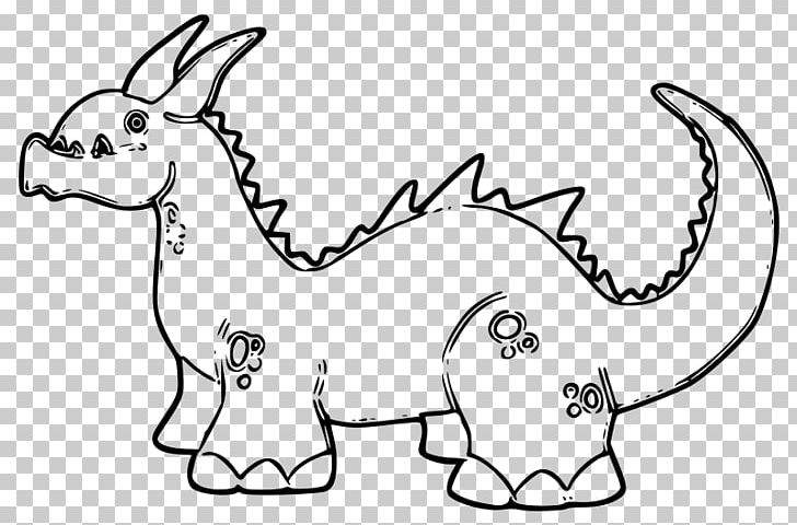 Coloring Book Black And White Drawing PNG, Clipart, Animal Figure, Big Horn, Black And White, Carnivoran, Chinese Dragon Free PNG Download