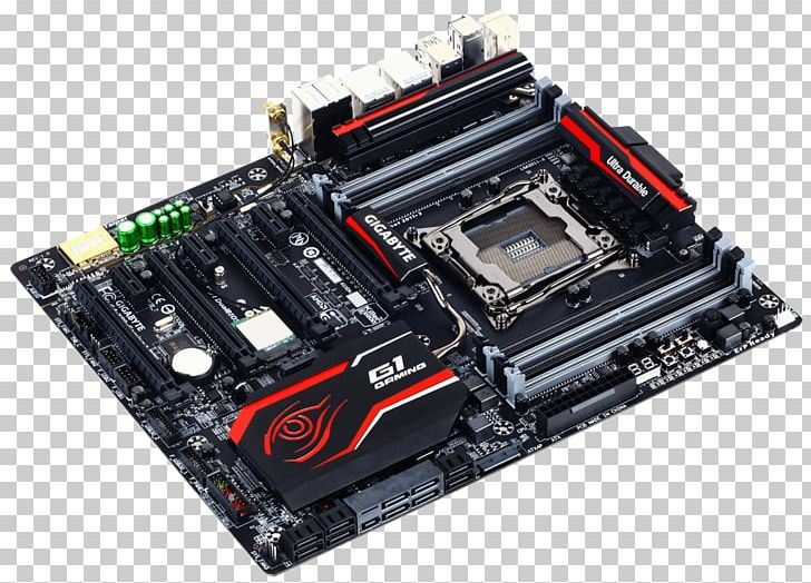 Motherboard Central Processing Unit Computer Hardware Intel X99 Gigabyte Technology PNG, Clipart, Atx, Central Processing Unit, Chipset, Computer Component, Computer Cooling Free PNG Download