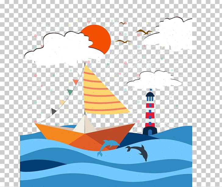 Beach Euclidean Drawing Illustration PNG, Clipart, Animals, Art, Banner, Beach, Boat Free PNG Download