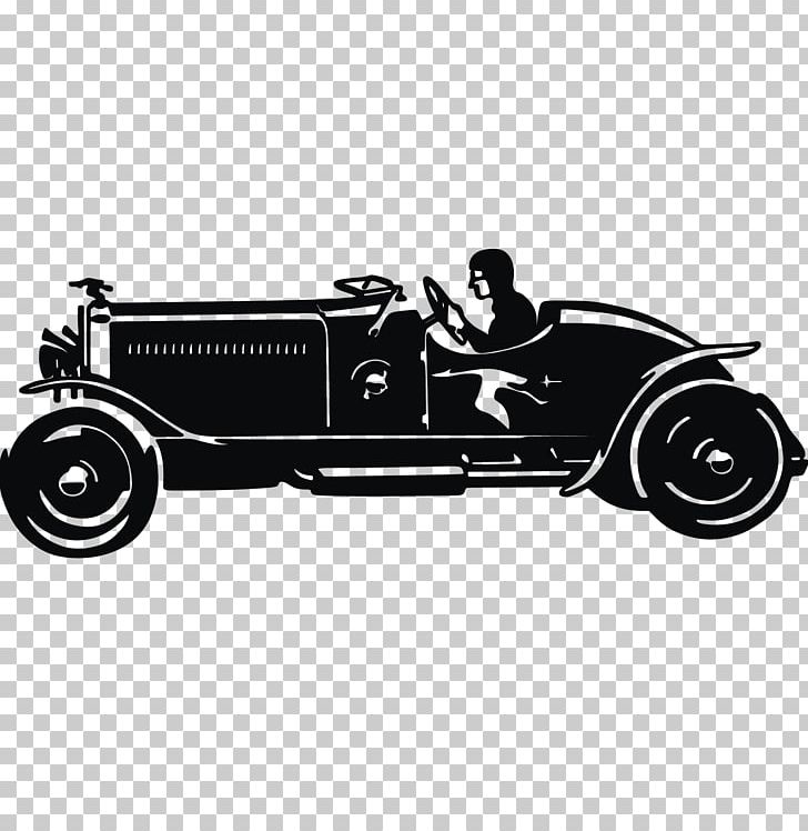 Classic Car Silhouette Vintage Car PNG, Clipart, Antique Car, Automotive Design, Black And White, Car, Car Accident Free PNG Download