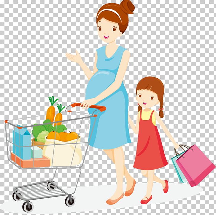 Shopping Cart Mother PNG, Clipart, Buy, Cartoon Character, Cartoon Eyes, Child, Children Free PNG Download