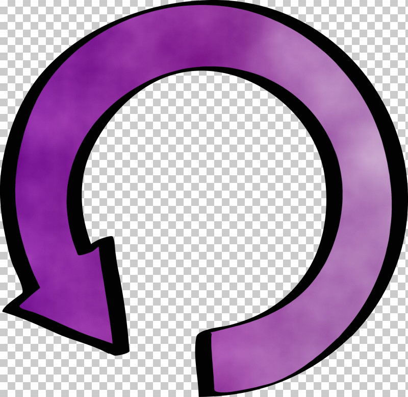 Purple Violet Circle Symbol PNG, Clipart, Arrow, Circle, Circle Arrow, Paint, Purple Free PNG Download