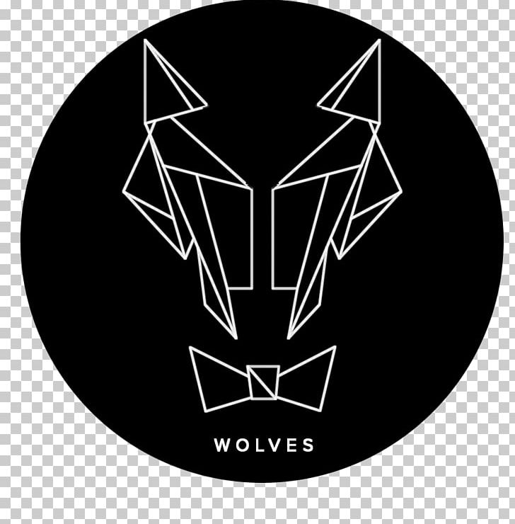 Logo Wolves Visuals PNG, Clipart, Art, Black, Black And White, Brand, Disc Jockey Free PNG Download