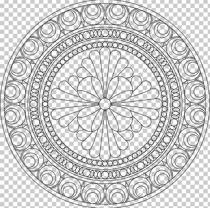 Mandala Coloring Book Adult PNG, Clipart, Adult, Area, Art, Black And White, Book Free PNG Download